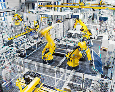 Solar-Fabrik公司的尖端太陽能光伏生產線圖片